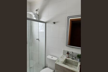 Banheiro de apartamento para alugar com 2 quartos, 69m² em Vila Príncipe de Gales, Santo André