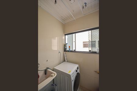 Área de Serviço de apartamento para alugar com 2 quartos, 56m² em Vila Helena, São Bernardo do Campo