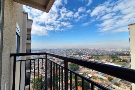 Varanda da Sala de apartamento para alugar com 2 quartos, 45m² em Cidade Satélite Íris, Campinas