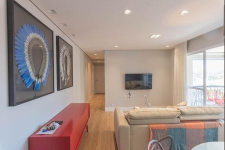 Sala de apartamento para alugar com 3 quartos, 99m² em Vila Brandina, Campinas