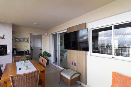 Varanda gourmet de apartamento à venda com 3 quartos, 120m² em Vila Prudente, São Paulo
