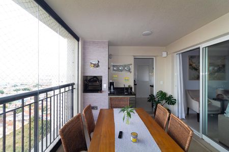 Varanda gourmet de apartamento à venda com 3 quartos, 120m² em Vila Prudente, São Paulo