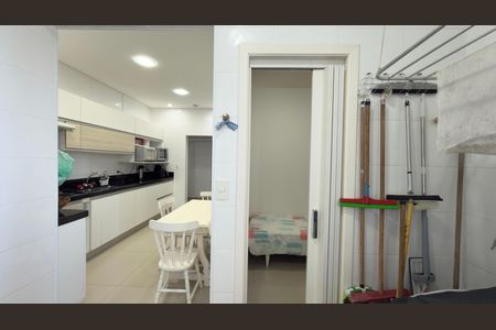 Área de Serviço de apartamento para alugar com 5 quartos, 207m² em Centro, Guarujá