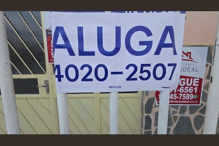 Código placa  de kitnet/studio para alugar com 1 quarto, 43m² em Lundcéia, Lagoa Santa