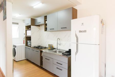 Cozinha de apartamento para alugar com 2 quartos, 49m² em Harmonia, Canoas