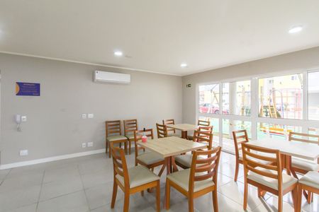 Apartamento para alugar com 49m², 2 quartos e 1 vagaÁrea comum - Salão de festas