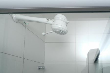 Banheiro de apartamento para alugar com 1 quarto, 18m² em Posse, Nova Iguaçu
