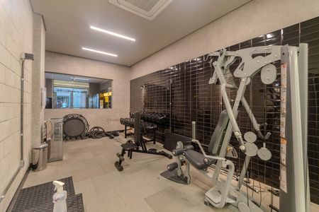 Studio para alugar com 24m², 1 quarto e sem vaga Studio para alugar com 24m², 1 quarto e sem vagaÁrea comum - Academia