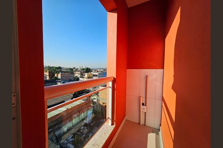 Varanda da Suíte  de apartamento para alugar com 1 quarto, 37m² em Posse, Nova Iguaçu