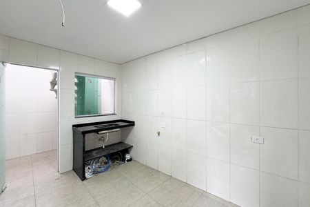 Cozinha de apartamento para alugar com 1 quarto, 54m² em Jardim Silvina, São Bernardo do Campo