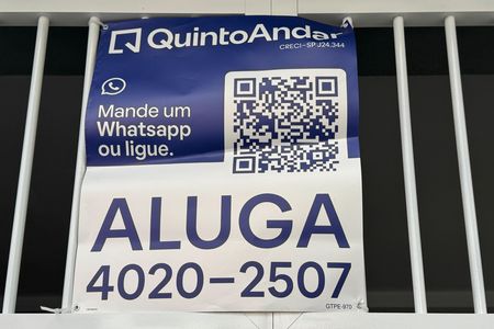 Placa  de apartamento para alugar com 1 quarto, 54m² em Jardim Silvina, São Bernardo do Campo
