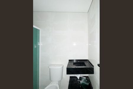 Banheiro Social de apartamento para alugar com 1 quarto, 54m² em Jardim Silvina, São Bernardo do Campo
