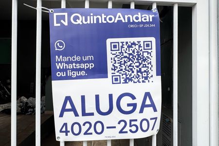 Placa  de apartamento para alugar com 1 quarto, 54m² em Jardim Silvina, São Bernardo do Campo