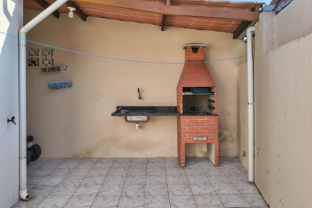 Churrasqueira de casa para alugar com 2 quartos, 120m² em Aviação, Praia Grande