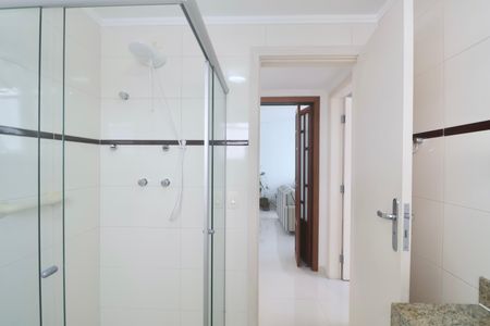 Banheiro Social de apartamento para alugar com 3 quartos, 100m² em Centro, Guarujá