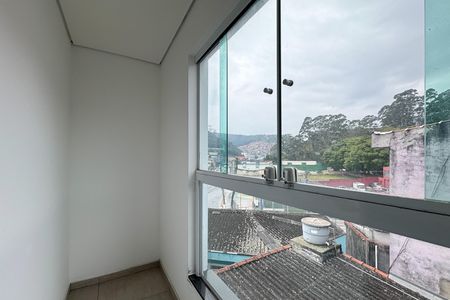 Sacada  de apartamento para alugar com 1 quarto, 54m² em Jardim Silvina, São Bernardo do Campo