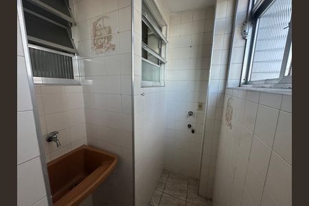 Área de Serviço de apartamento para alugar com 1 quarto, 43m² em Boa Vista, São Vicente