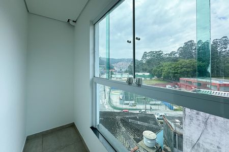 Sacada  de apartamento para alugar com 1 quarto, 54m² em Jardim Silvina, São Bernardo do Campo