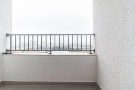 Varanda da Sala de apartamento para alugar com 2 quartos, 55m² em Vila Mogilar, Mogi das Cruzes