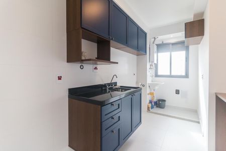Cozinha de apartamento para alugar com 2 quartos, 55m² em Vila Mogilar, Mogi das Cruzes