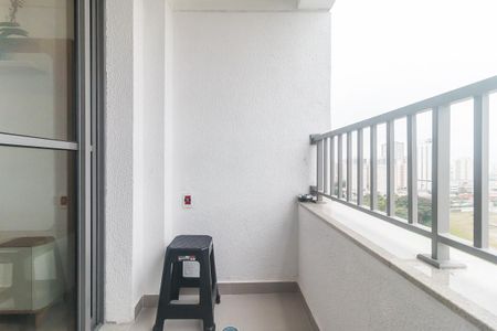 Varanda da Sala de apartamento para alugar com 2 quartos, 55m² em Vila Mogilar, Mogi das Cruzes