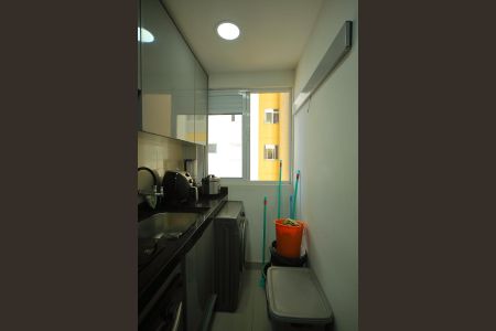 Área de Serviço de apartamento à venda com 2 quartos, 47m² em Irajá, São Bernardo do Campo