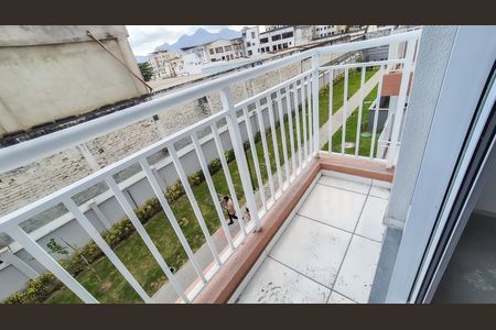 Varanda da Sala de apartamento à venda com 2 quartos, 38m² em Bonsucesso, Rio de Janeiro