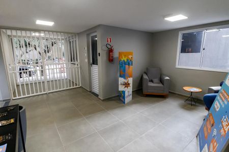 Apartamento para alugar com 36m², 1 quarto e sem vaga Apartamento para alugar com 36m², 1 quarto e sem vagaHall de entrada