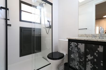 Banheiro de apartamento para alugar com 1 quarto, 27m² em Perdizes, São Paulo