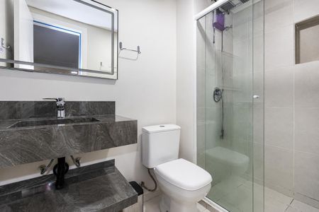Apartamento à venda com 47m², 1 quarto e 1 vaga Apartamento à venda com 47m², 1 quarto e 1 vagaBanheiro