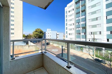 Varanda da Sala de apartamento à venda com 3 quartos, 84m² em Manacás, Belo Horizonte