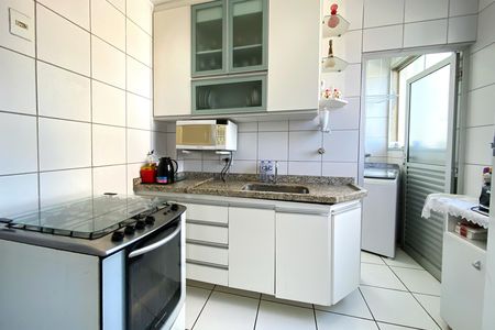 Cozinha de apartamento à venda com 3 quartos, 84m² em Manacás, Belo Horizonte