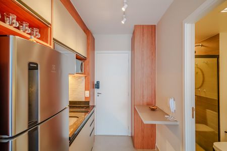 Studio para alugar com 25m², 1 quarto e sem vaga Studio para alugar com 25m², 1 quarto e sem vagaCozinha