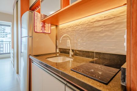 Studio para alugar com 25m², 1 quarto e sem vaga Studio para alugar com 25m², 1 quarto e sem vagaCozinha
