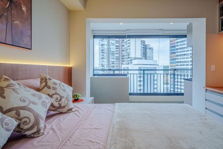 Studio para alugar com 25m², 1 quarto e sem vaga Studio para alugar com 25m², 1 quarto e sem vagaSala/Quarto