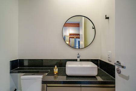 Studio para alugar com 25m², 1 quarto e sem vaga Studio para alugar com 25m², 1 quarto e sem vagaBanheiro