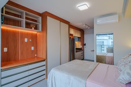 Studio para alugar com 25m², 1 quarto e sem vaga Studio para alugar com 25m², 1 quarto e sem vagaSala/Quarto