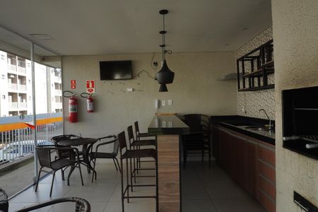Apartamento para alugar com 43m², 2 quartos e 1 vagaÁrea comum - Salão de festas