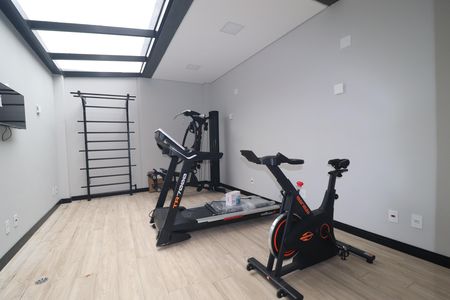 Área comum - Academia de apartamento à venda com 2 quartos, 44m² em Jardim, Santo André