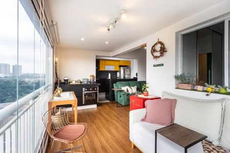 Apartamento à venda com 78m², 2 quartos e 1 vagaVaranda