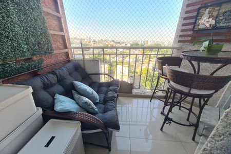 Varanda da Sala de apartamento à venda com 2 quartos, 55m² em Vila Prudente, São Paulo