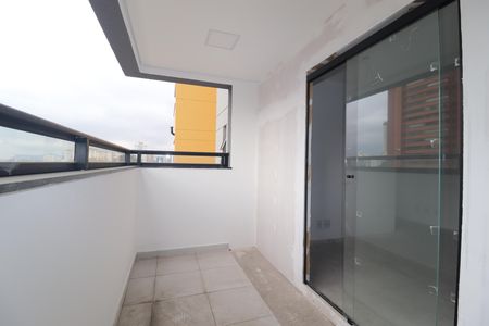 Varanda de apartamento à venda com 2 quartos, 44m² em Jardim, Santo André