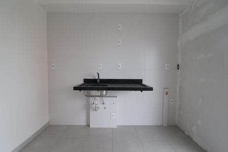 Cozinha de apartamento à venda com 2 quartos, 44m² em Jardim, Santo André
