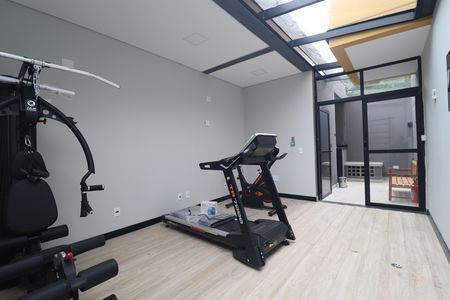 Área comum - Academia de apartamento à venda com 2 quartos, 44m² em Jardim, Santo André