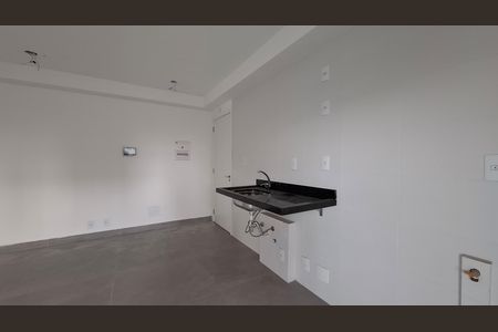 Cozinha de apartamento à venda com 2 quartos, 49m² em Jardim, Santo André
