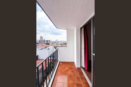 Varanda da Sala de apartamento para alugar com 2 quartos, 57m² em Vila Bertioga, São Paulo
