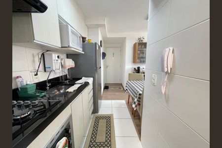 Cozinha de apartamento para alugar com 2 quartos, 42m² em Jardim Alvorada (zona Oeste), São Paulo