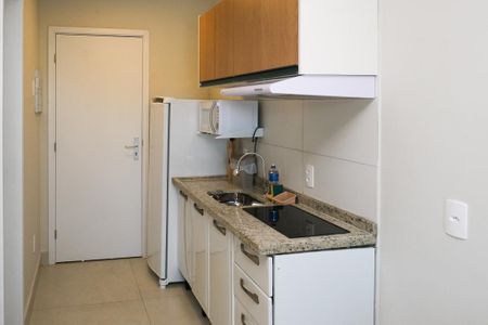 Cozinha de apartamento para alugar com 1 quarto, 18m² em Posse, Nova Iguaçu
