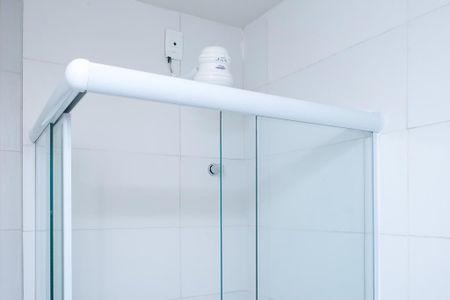 Banheiro de apartamento para alugar com 1 quarto, 18m² em Posse, Nova Iguaçu