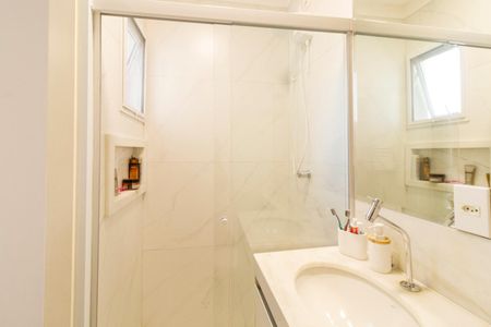 Casa de condomínio à venda com 89m², 2 quartos e 2 vagas Casa de condomínio à venda com 89m², 2 quartos e 2 vagasBanheiro da Suíte
